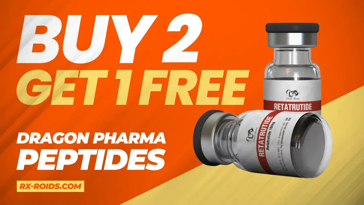 Dragon Pharma Peptides Promo - Buy 2 Get 1 Free