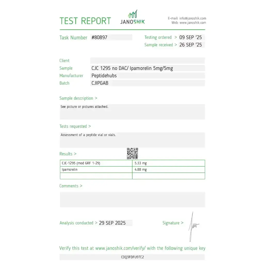 CJC-1295/Ipamorelin 10 mg CJC-1295/Ipamorelin 10 mg