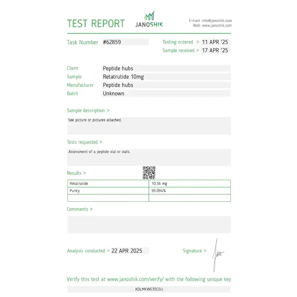 Retatrutide 10 mg Retatrutide 10 mg