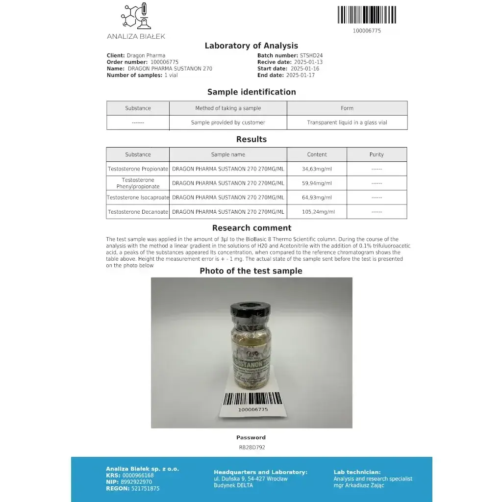 Sustanon 270 Sustanon 270