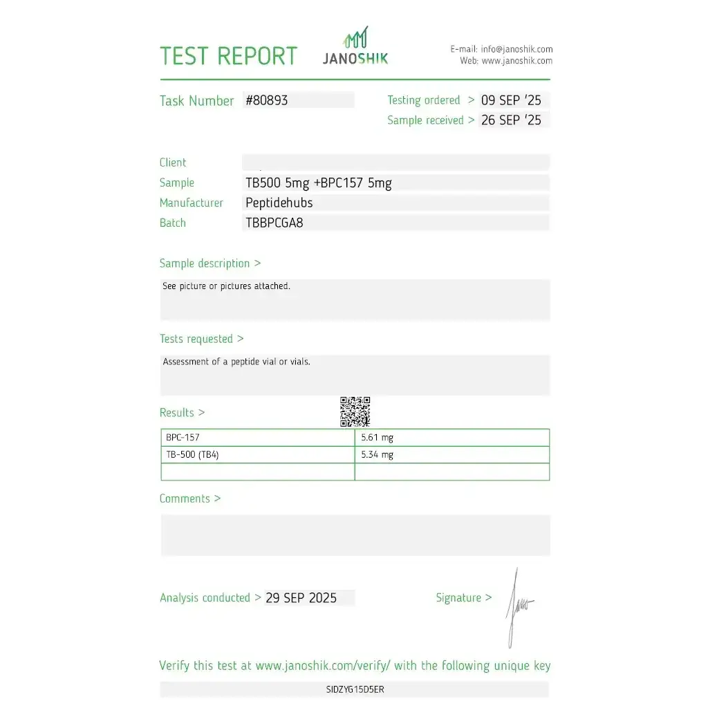 TB 500/BPC 157 10 mg TB 500/BPC 157 10 mg